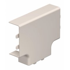 T-savienojuma vāks 20x50mm, PVC, krēmbalta, 9001