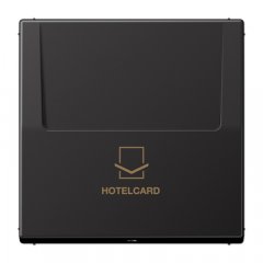 Virsma kartes sledzim (bez pogas), Hotelcard, Serie LS, tumša