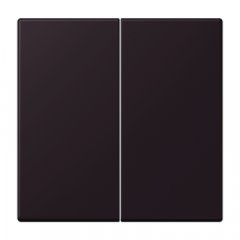 Taustiņs KNX slēdzim  2-viet, Serie LS, noir d'ivoire