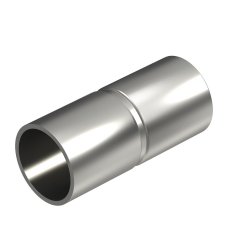 Nerus.tērauda cauruļu savien. bez vītnes ø50mm, V4A, 1.4571, 2B