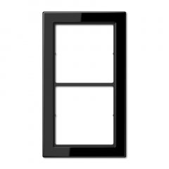 Rāmītis 2-vietīgs, FLAT DESIGN, melns