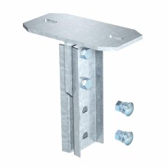 Pēda IS 8 Profilam, regulējama 90° 200mm, St, FT