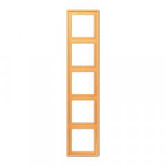 Rāmītis 5-vietīgs, LE CORBUSIER, ocre jaune clair