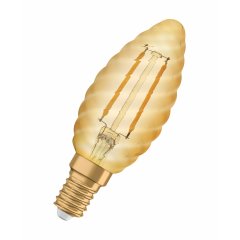 Spuldze Vintage 1906® LED CLASSIC B 12 1.5 W/2400 K GOLD E14