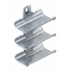 Kabeļu turētājs trīskāršs 300x200x123, St, FT