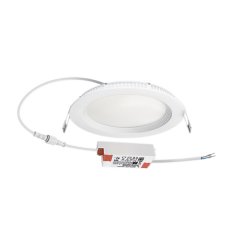 LED downlight for installation in ceiling/wall cuts with 165mm 9W 4K incl. std driver on/off