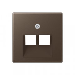 Virsma IAE/UAE-datu rozetei 2 x 8-polig, termoplasts lakots, Serie A, moka