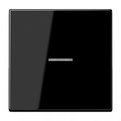 JUNG HOME taustiņš 1-viet, duroplasts, Serie LS, melns