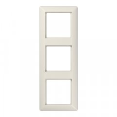 Rāmītis 3-vietīgs, vertikālā un horizontālā montāža, duroplasts, AS 500, ziloņkaula