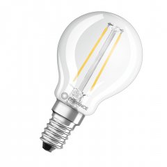 Spuldze LED CLASSIC P P 2.5W 827 FIL CL E14