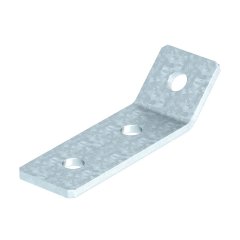 Montāžas stūris 45°, ar 3 caurumiem 103x50x40x5, St, FT