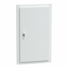 Universālā sadalne, PrismaSeT XS, zemapmetuma, 1 montāžas plaksne + 1 x 13 moduļi (up to 3 x 13 moduļi lietojot montāžas plaksne), baltas durvis
