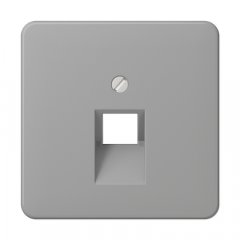 Virsma IAE/UAE-datu rozetei 1 x 8-polig, termoplasts, Serie CD, pelēks