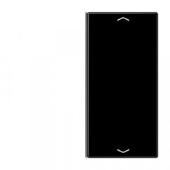 Taustiņs slēdzim 2-viet, ar virzienrādītāju, F40, Serie LS, melns