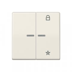 eNet taustiņš unversālais 2-viet, duroplasts, Serie AS, ziloņkaula