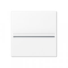 RFID kartes turētājs (bez mehānisma), bez simboliem, Serie A, sniegbalts matēts