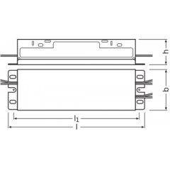 Gaismas diožu dzinējs OT 2DIM IP64 Outdoor 50/120…277/800 2DIMLT2 P