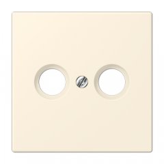 Virsma TV rozetei, termoplasts lakots, Serie LS, blanc ivoire
