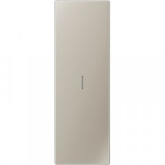 Taustiņs (70 x 212,4 mm), ar indikācijas logu, vertikāli un horizontāli montējams  Montage, Serie LS, krāsa nerūsējošais tērauds