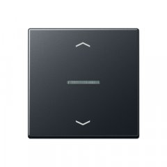 eNet žalūzijas poga ar 1 grupas radio uztvērēju, krāsota termoplastiska, A sērija, matēts antracīts