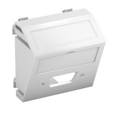Media adapteris, VGA/D-Sub9 pievienojuma rozete 45x45mm, PC, dzidri balts, 9010 MTS-DB O RW1