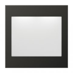 LED info zīme, balts un zils, Serie LS, antracīts (lakots alumīnijs)