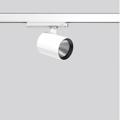 DEECOS S mini track-in, 20 W, 2650 lm, 935, white, on/off Surface mounted projectors, D 87 H 135, 60