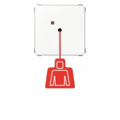 Avārijas izsaukšanas sistēmas vilkšanas poga  CD sērija balts