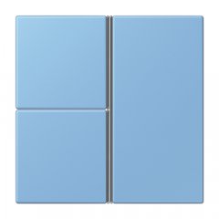 Taustiņs 3-viet, F40, Serie LS, bleu céruléen 59