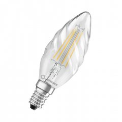 Spuldze LED CLASSIC BW P 4W 827 FIL CL E14