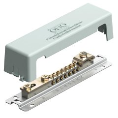 Potenciālu izlidzīnoša kopne ar metalisko kāju 188mm, CuZn, pelēks 1809 M