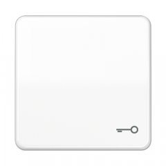 Taustiņš, ar simbolu, duroplasts, Serie CD, balts