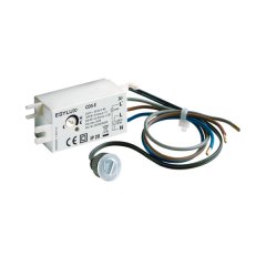 Twilight switch for retrofitting in lights and junction boxes