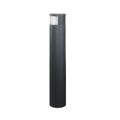 LED bollard light made from high-quality aluminium with lotus effect