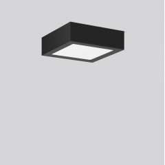 TOLEDO FLAT+ square, 15 W, 1750 lm, 827-865, anthracite, DALI Surface mounted downlights, L 230 B 23