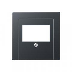 Vāks montāžas kārbai, termoplasts lakots, Serie A, anthrazit matt