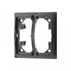 Stiprinājuma plāksne 2-kārtīga, sērija AS/A, melna
