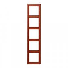 Rāmītis 5-vietīgs, LE CORBUSIER, l'ocre rouge