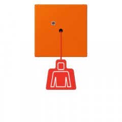 Avārijas izsaukšanas sistēmas vilkšanas poga  LS sērija oranža