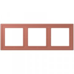 Rāmītis 3-vietīgs, LS ZERO, terre sienne brique