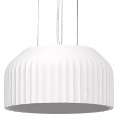 Decor Plaster Routes Pendant 300 1XE27 White