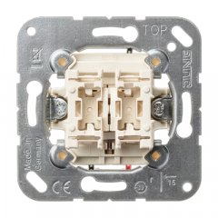 Žalūziju slēdzis ar meh. blok. meh. (1-mot.) JUNG