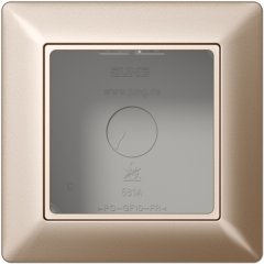 Kārba v/a montāžai 1-viet, Serie AS/A, šampanieša krāsā