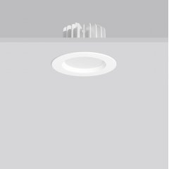 LEDONA ECO round, 10 W, 690 lm, 840, white, Phase-cut Recessed downlights, D 140 H 3 HEL 82, 108°