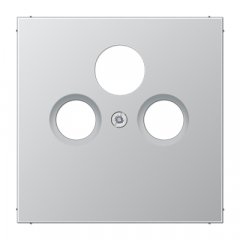 Centrālplate unversālā Sat/BK, Serie LS, alumīnijs