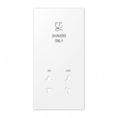 Virsma kontaktligzdai 1-viet, ar simbolu, Serie LS, sniegbalts matēts