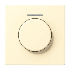 Centrālplate ar indikācijas logu KNX rotējošajam sensoram, Serie LS, blanc