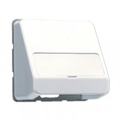 Datu savienojuma korpuss, marķējams, termoplasts, Serie CD, balts