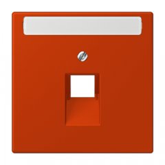 Virsma IAE/UAE-datu rozetei 1 x 8-polig, marķējams, termoplasts lakots, Serie LS, rouge vermillon 59