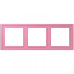 Rāmītis 3-vietīgs, LS ZERO, rose vif